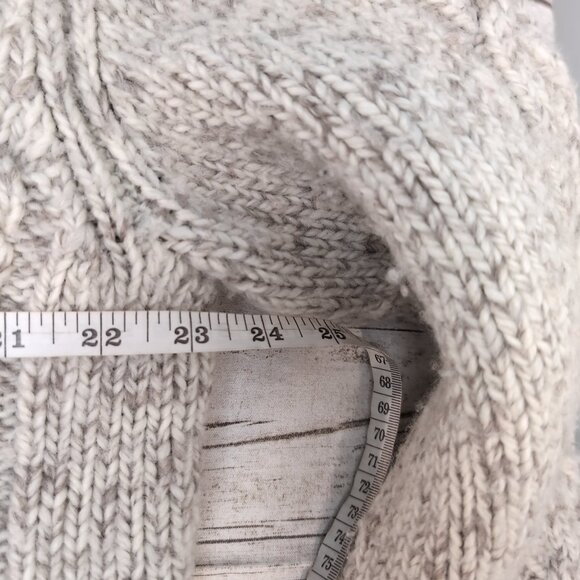 Banana Republic Chunky Knit Shawl Collar Cardigan Sweater – Men’s XL - Picture 4 of 6